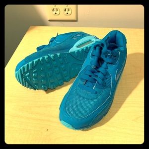 Blue air maxes